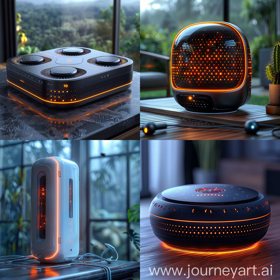 Futuristic Wi-Fi router by Pickgameru on DeviantArt