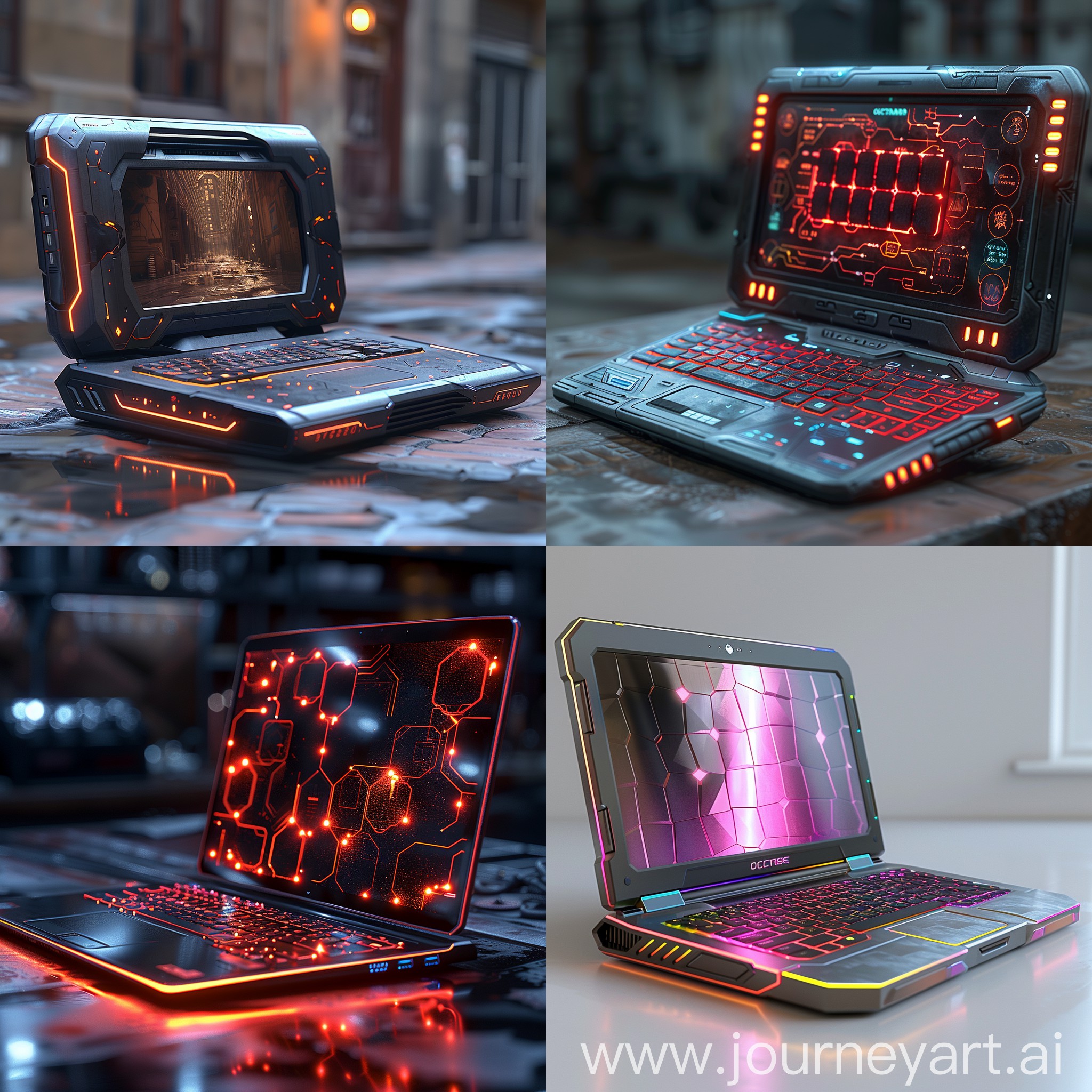 Futuristic Portable Computer Futuristic laptop by Pickgameru on DeviantArt