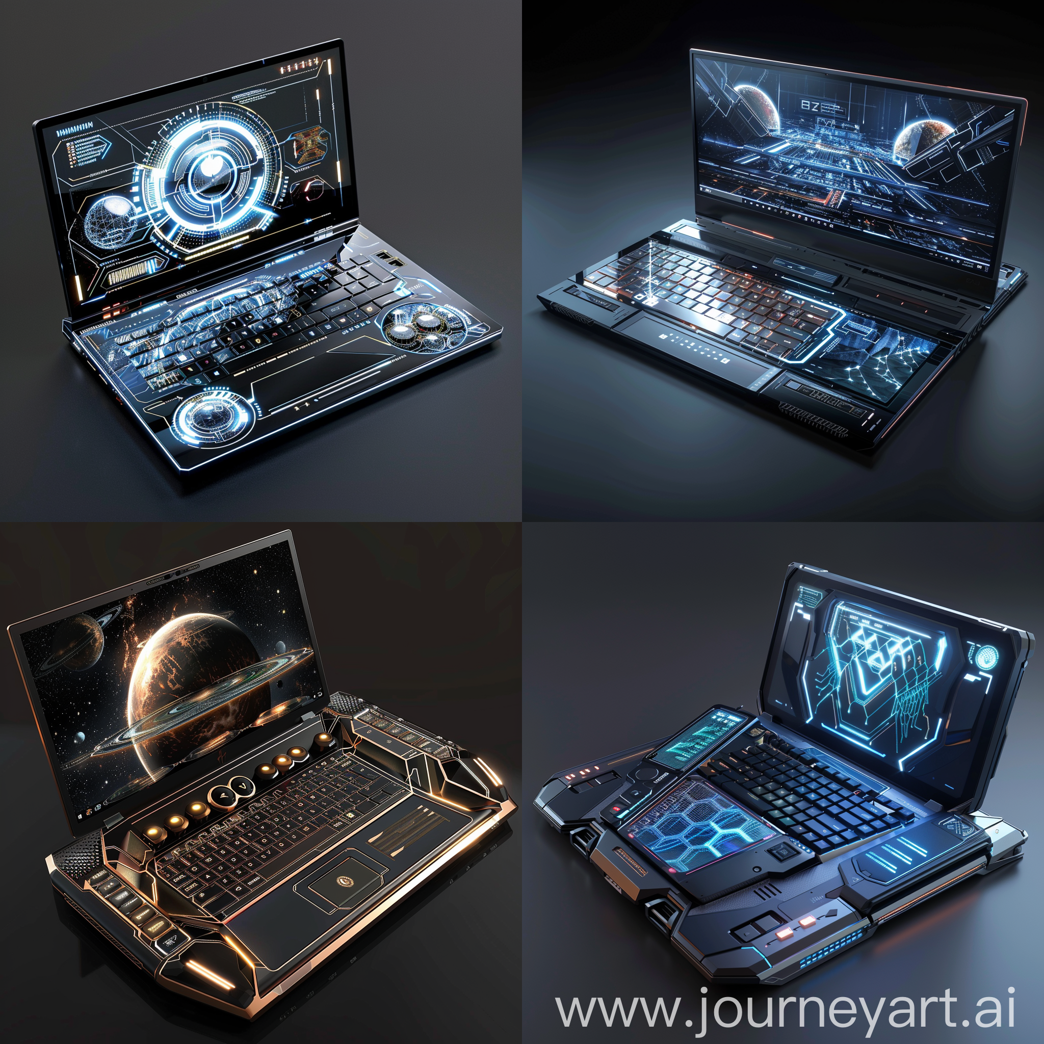 Futuristic Portable Computer Futuristic laptop by Pickgameru on DeviantArt