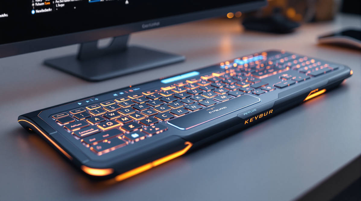 Futuristic PC keyboard by Pickgameru on DeviantArt
