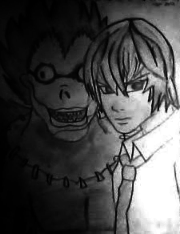 Death Note - Ryuk and Light