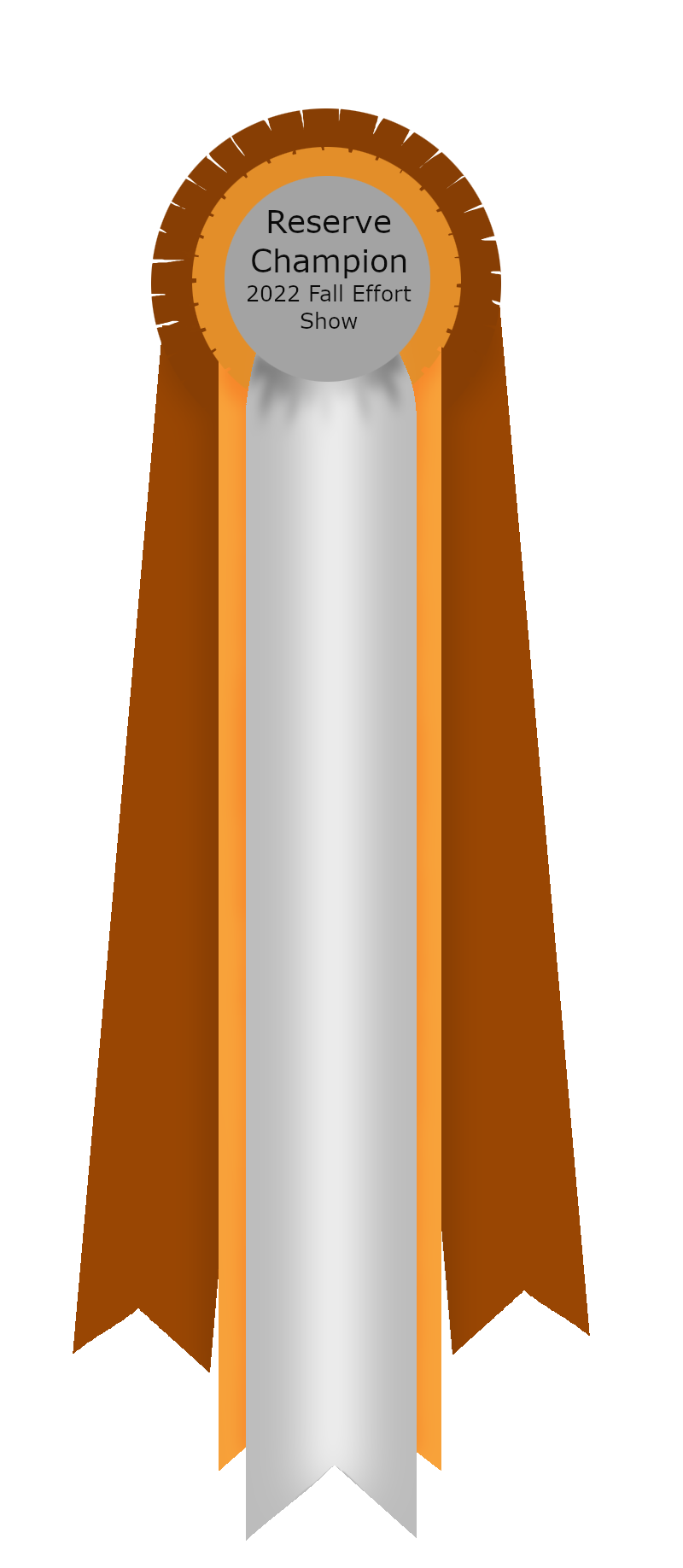 2022 Fall Effort Show - Reserve Champion Ribbon by Tornados-Grace on ...