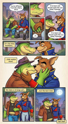 Love between Don Karnage and Brok The Investigator