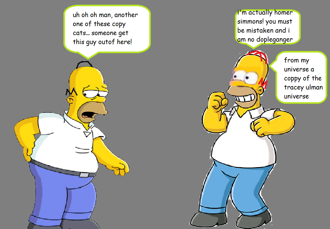 Homer Simpson Rival Homer meet homer in himer-off great battle ever f by mostsilentmagician ...