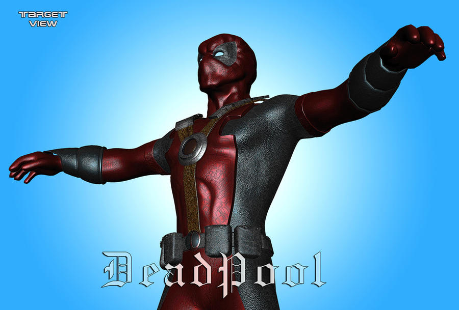 DEADPOOL for Poser WIP by TargetView on DeviantArt
