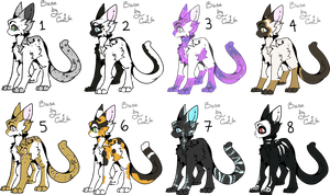 Warrior Cat base f2u by CoatlCuddles on DeviantArt