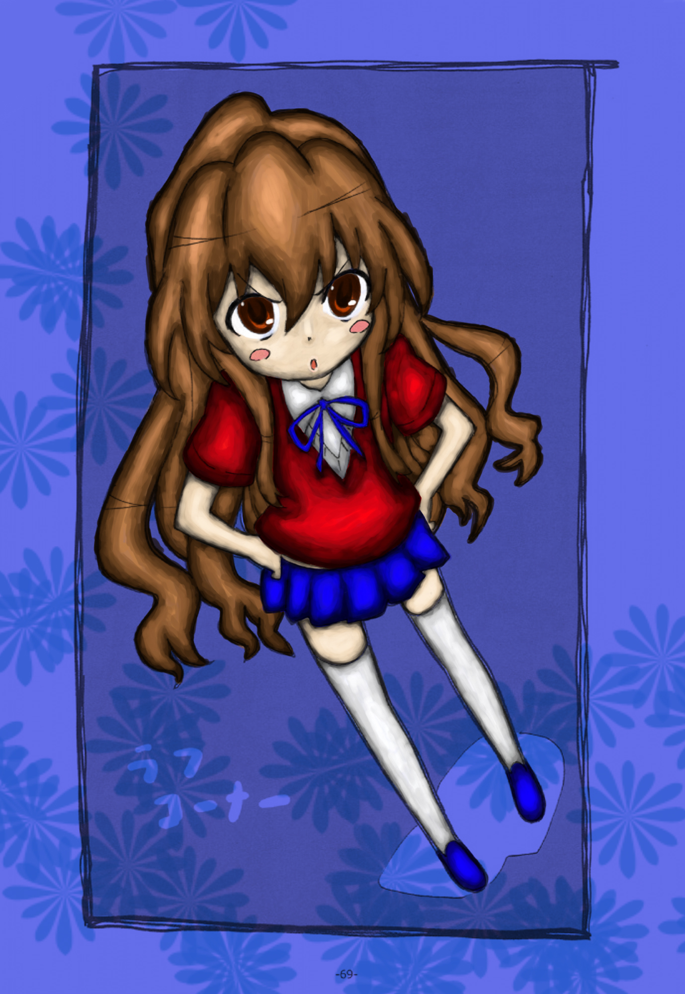 Aisaka Taiga color practice