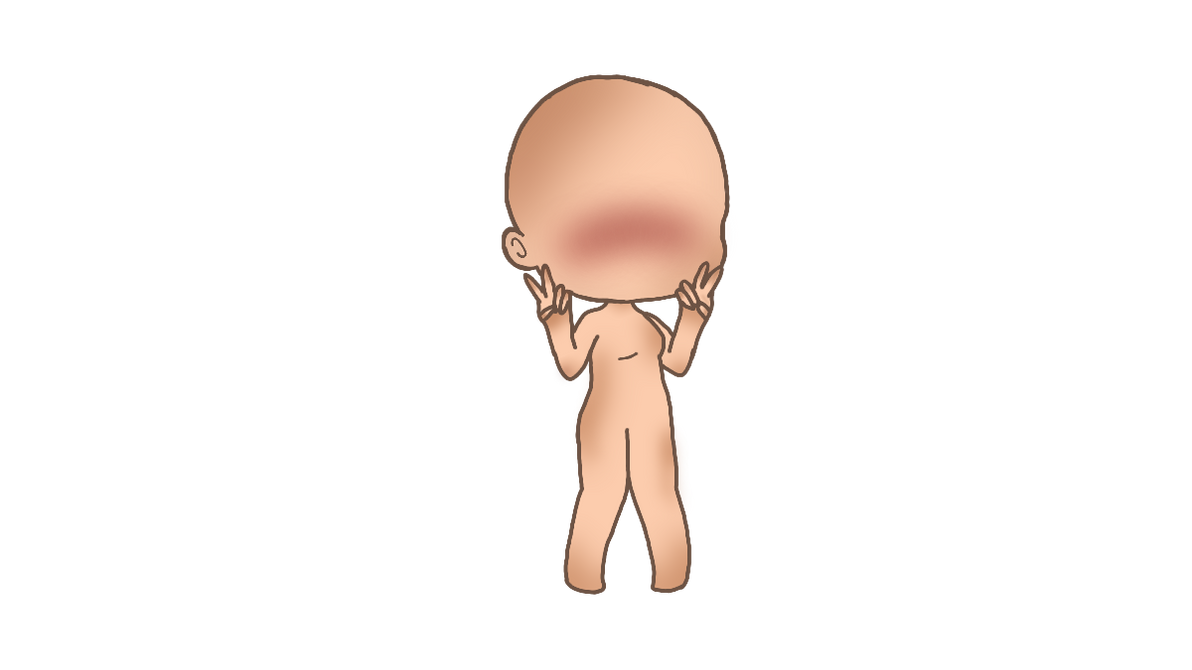 images Transparent Png Gacha Body Base 2 points to use gacha base by