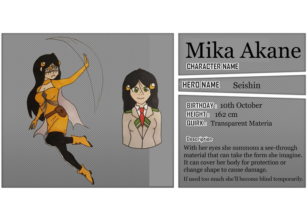 MHA OC Mika Akane By TessxAnime On DeviantArt mha-oc-mika-akane-by-tessxanime-on-deviantart