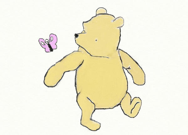 Winnie the Pooh classic by lychee20 on DeviantArt