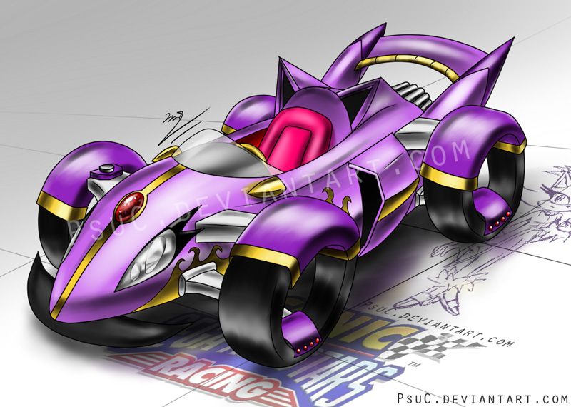 Blaze Car : Violet Inferno