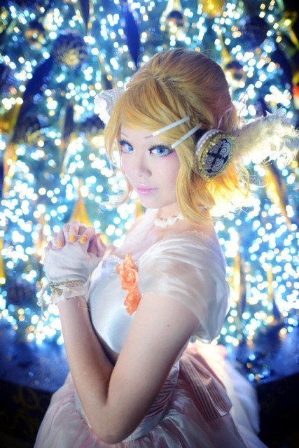 Kagamine Rin White Magnet - Won't you make a Wish? by AkaiRizumu