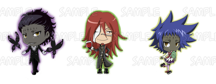 DGM_ Tyki Cross Road Keychain