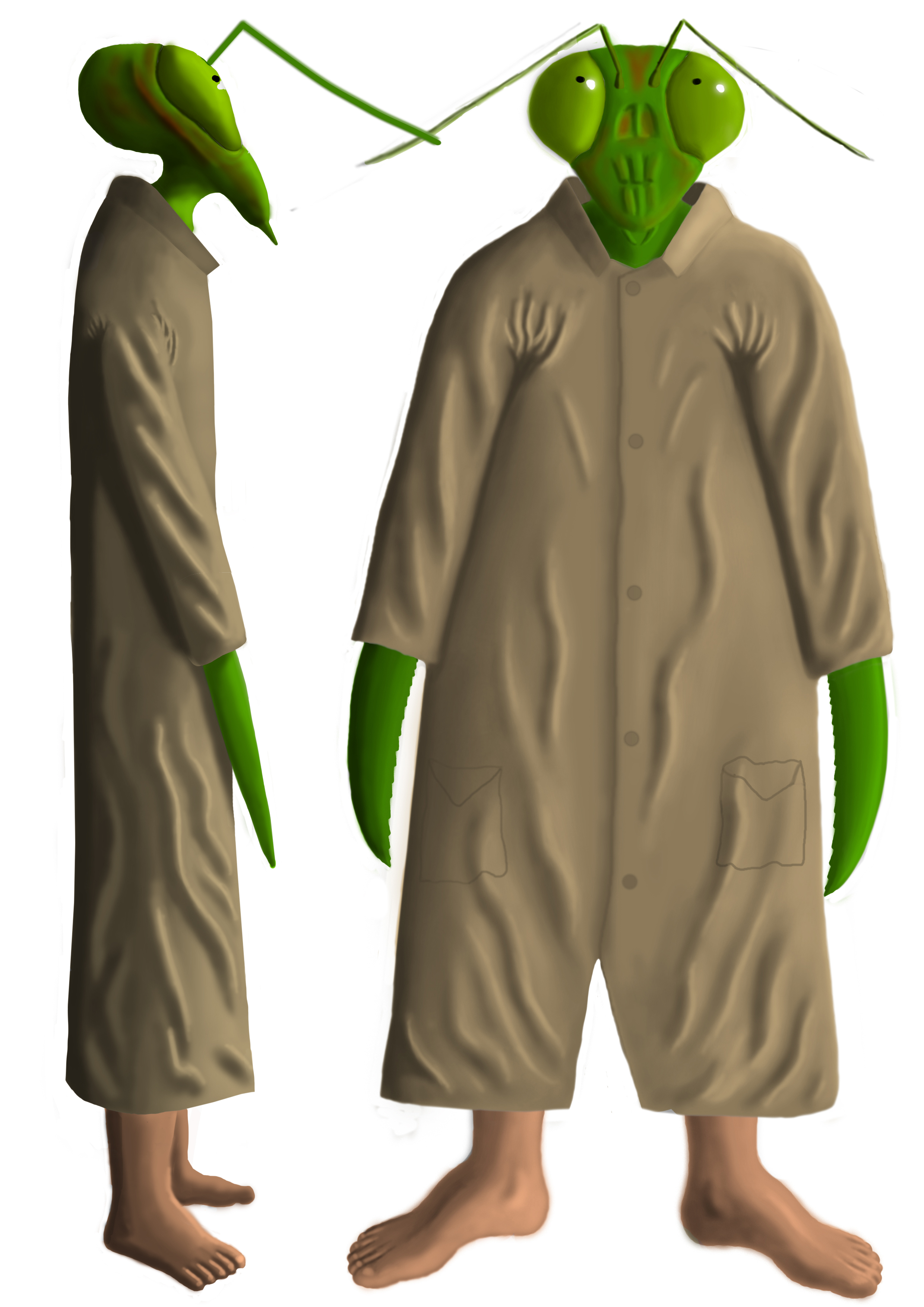 Humantis - Human Mantis Mutant by dan-gt31 on DeviantArt