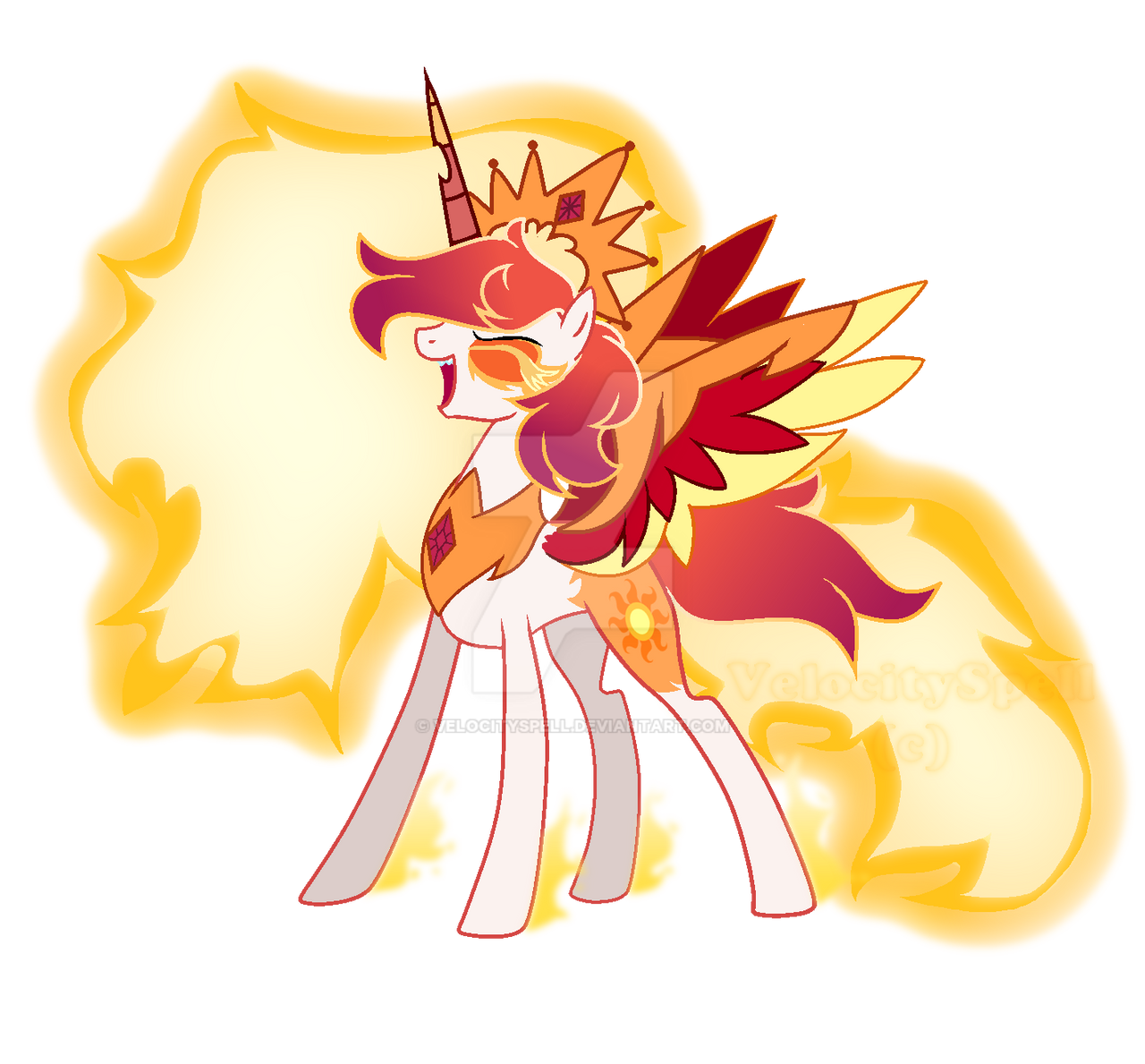 ((MLP NG)) Daybreaker Redesign by VelocitySpell on DeviantArt