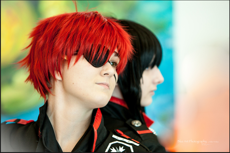 D. Gray Man Lavi and Kanda cosplay