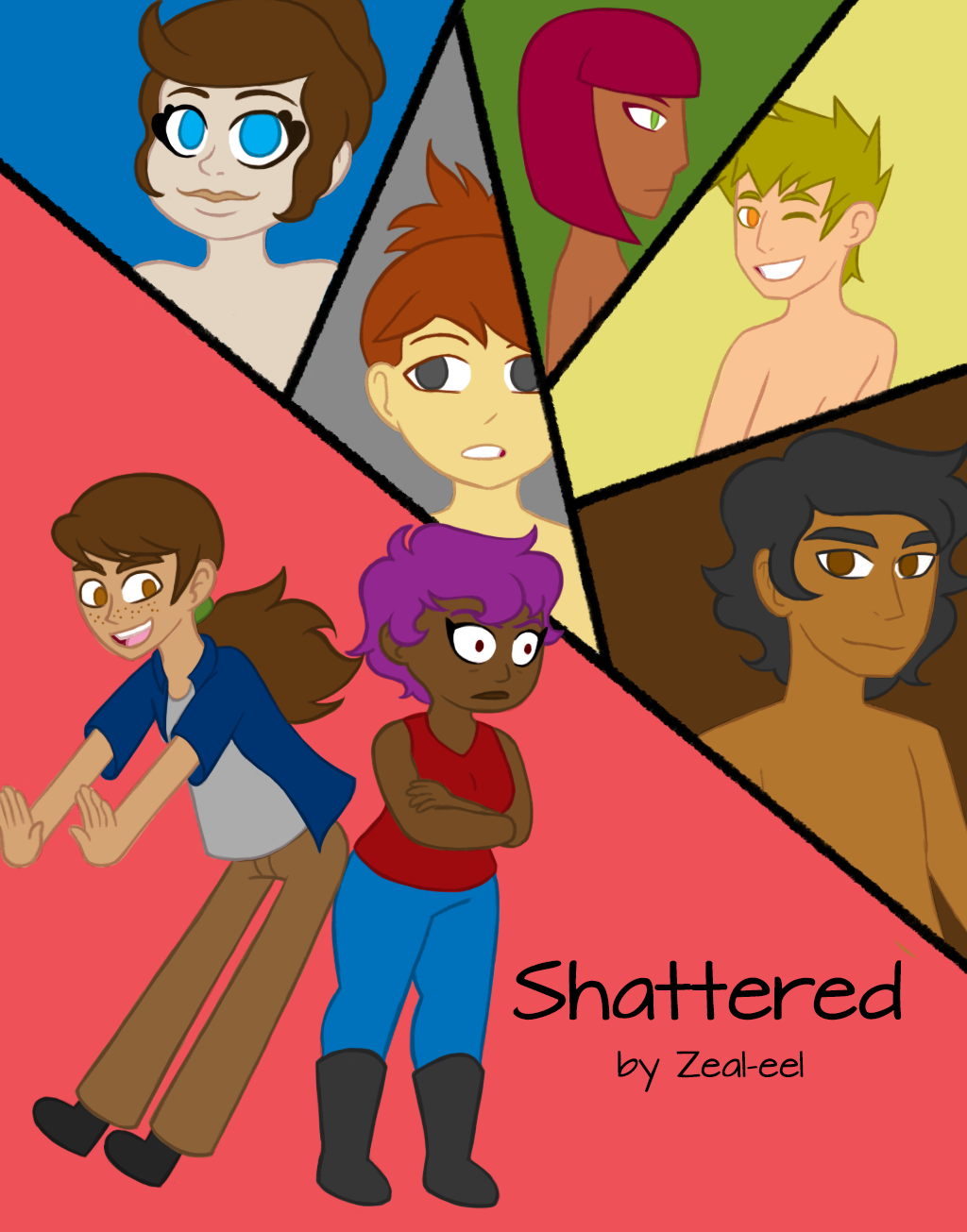 Shattered Front Cover