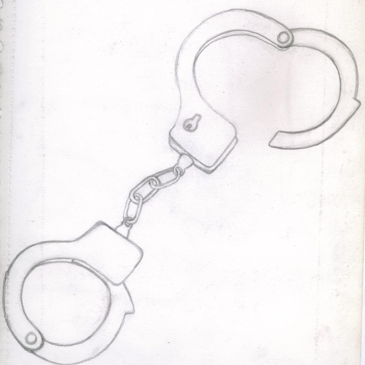 Handcuffs...