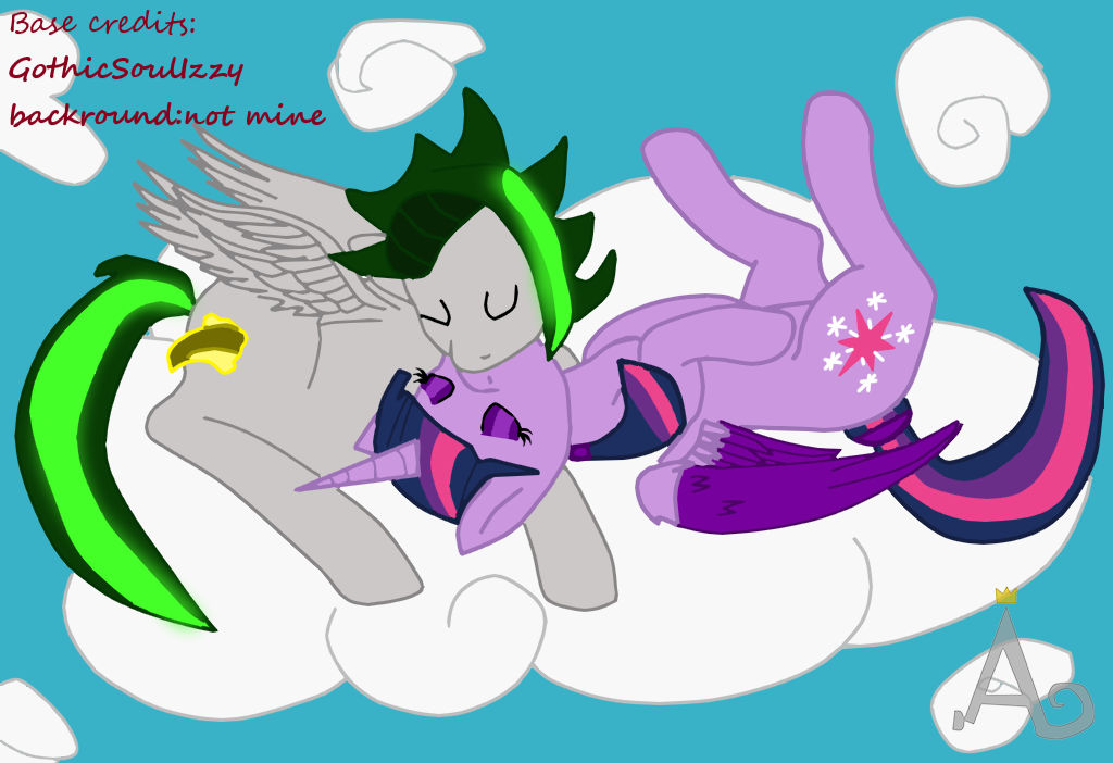 Pony Cloud  Kiss Base By Gothicsoulizzy D8bc6ty-fu