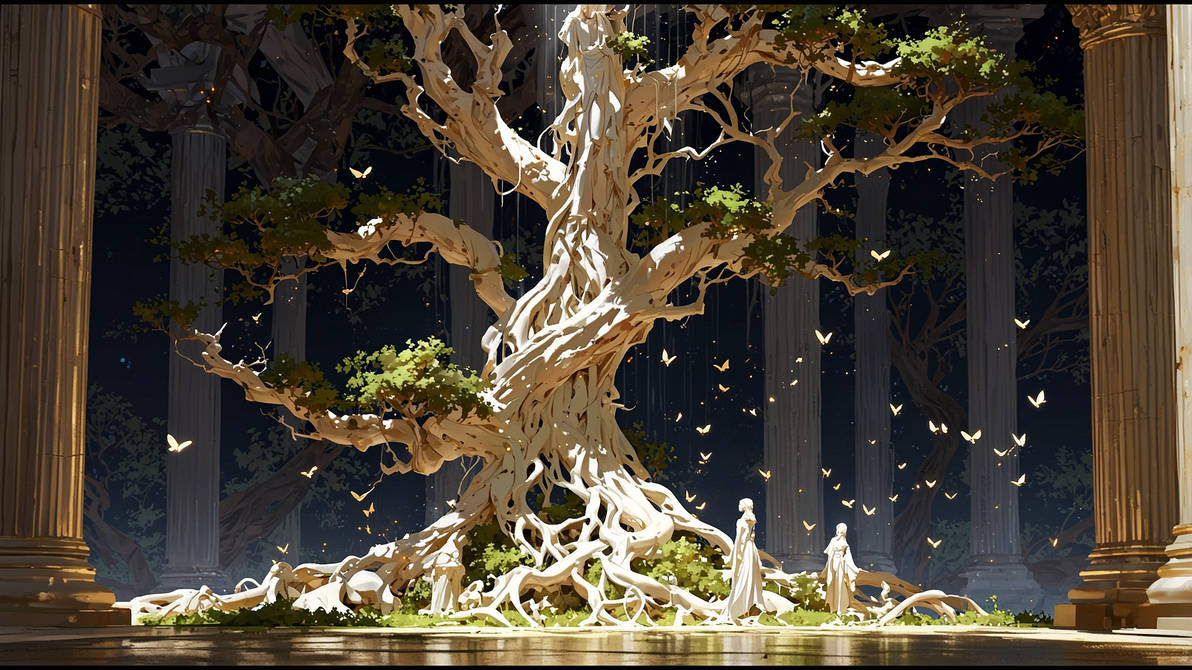 Sacred Tree by DawiSam on DeviantArt