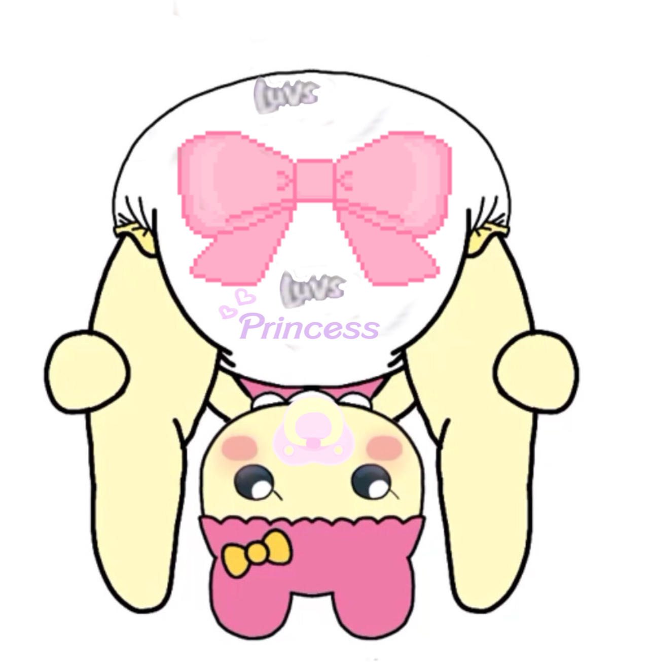 Diaper princess by silly647368 on DeviantArt