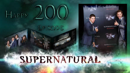Supernatural 200 episode - a gift for Nietjev