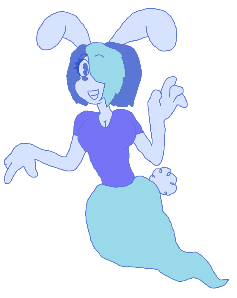 Selicia the Ghost Rabbit by DaltonandBrooklyn on DeviantArt