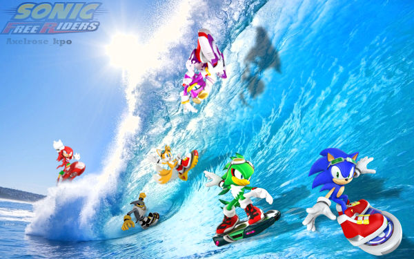 Sonic Free Riders by Axelrose-kpo on DeviantArt