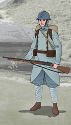 Galbanic Infantryman Circ. 1917