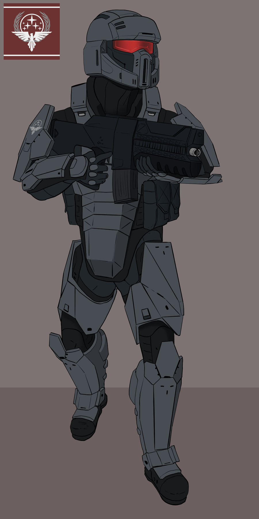 Terran Marine by goeliath on DeviantArt