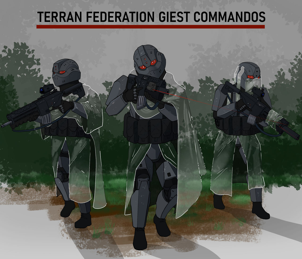 Giest Rts Terran Federation Giest Commandos by goeliath on DeviantArt