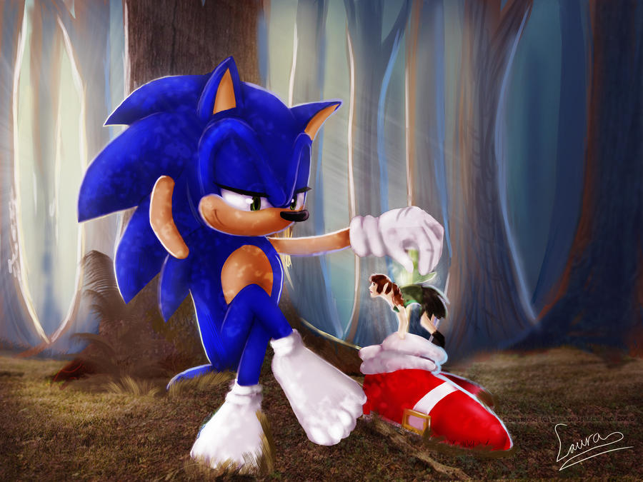 Stealing Sonics Shoes By Loorelai On DeviantArt.