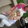 Kari and Gatomon cosplay 2