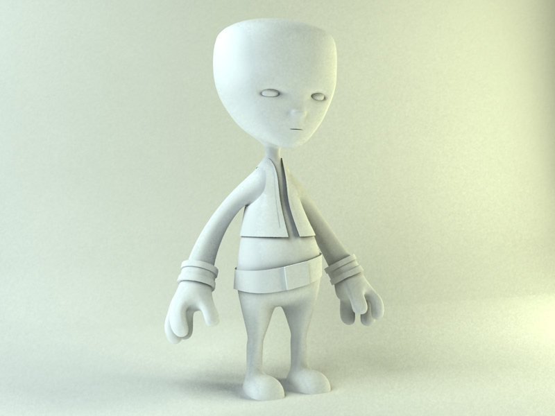 new 3d character