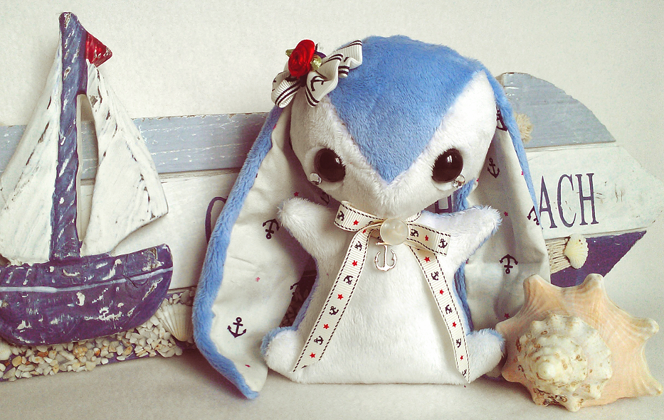 Lorelei - Teacup Bunny Plush - sold