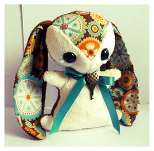 Benedict - Handmade Teacup Bunny - sold