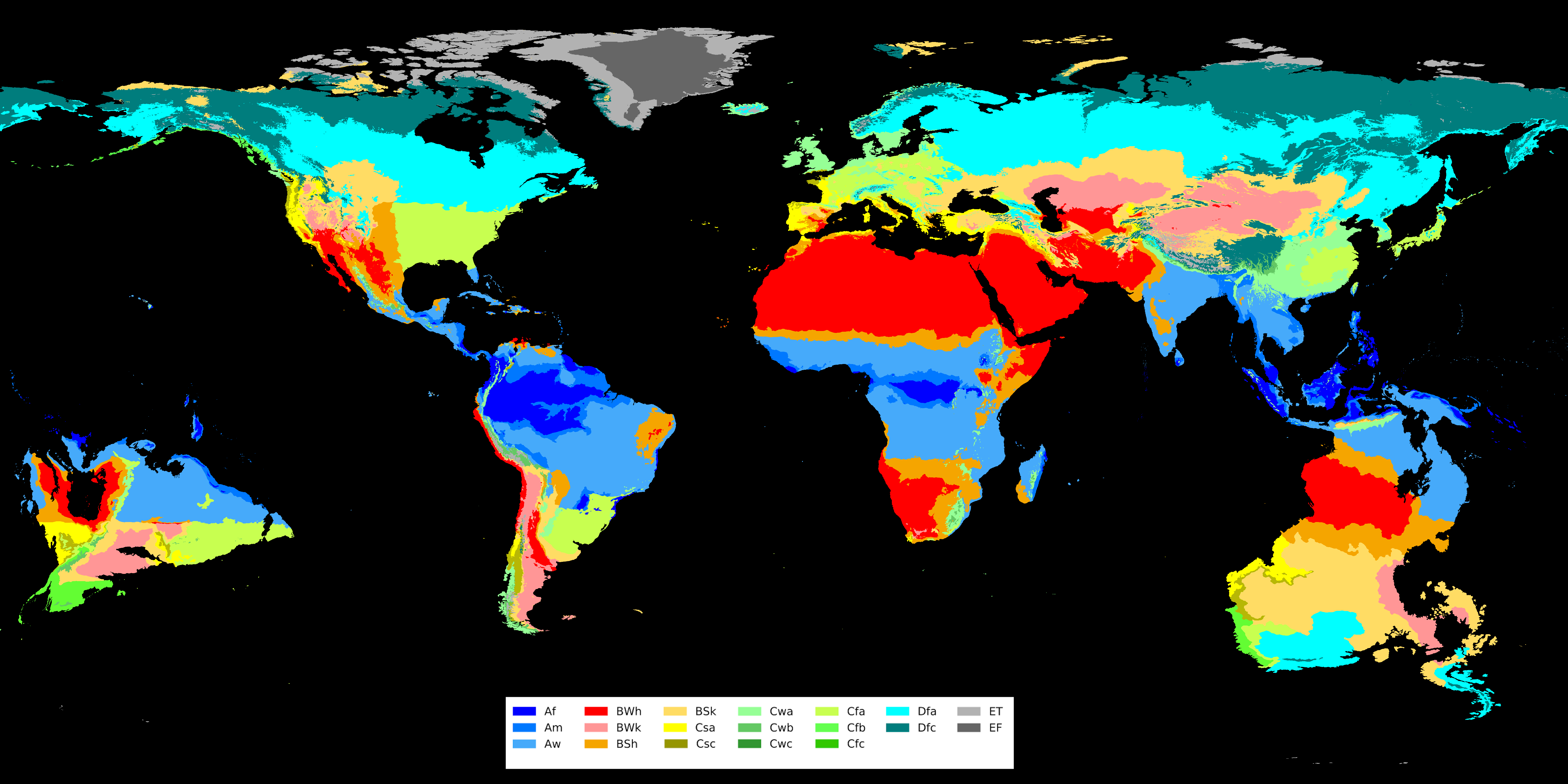 Climate Map Deviantart World of the Isova Koppen climate map by OffbeatMight on DeviantArt