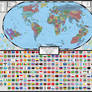 World of the Isova World Map (Read Description)