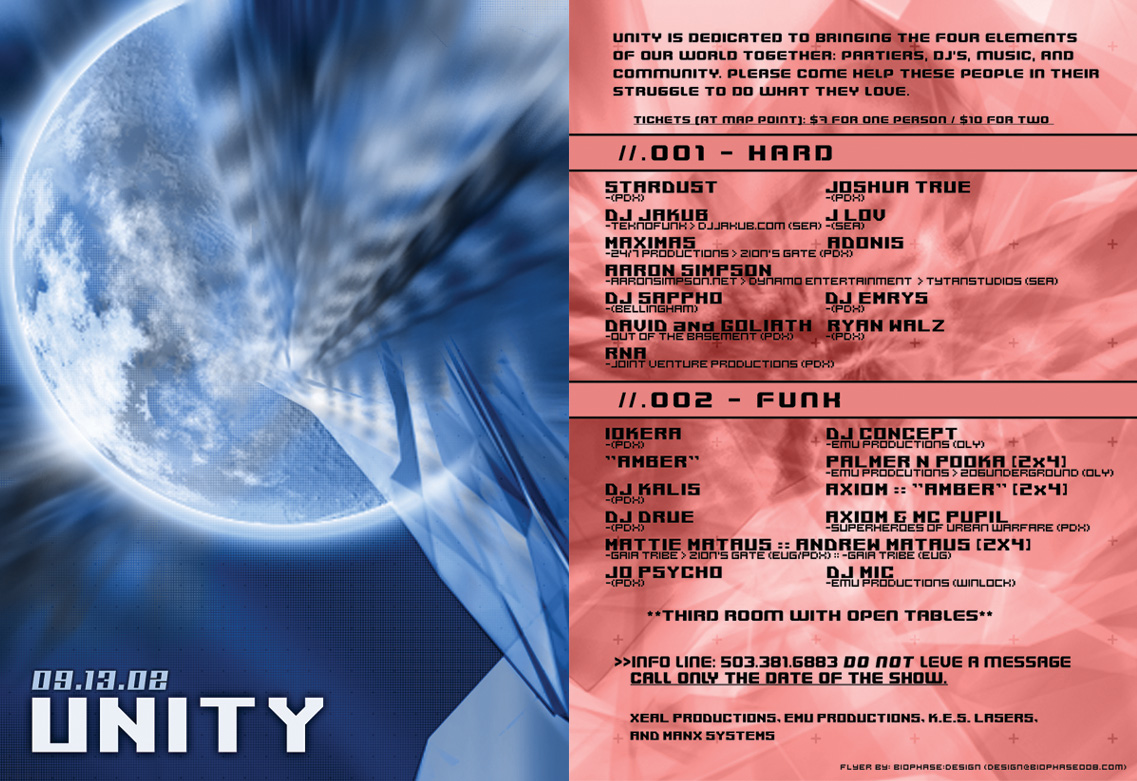 Unity Flyer