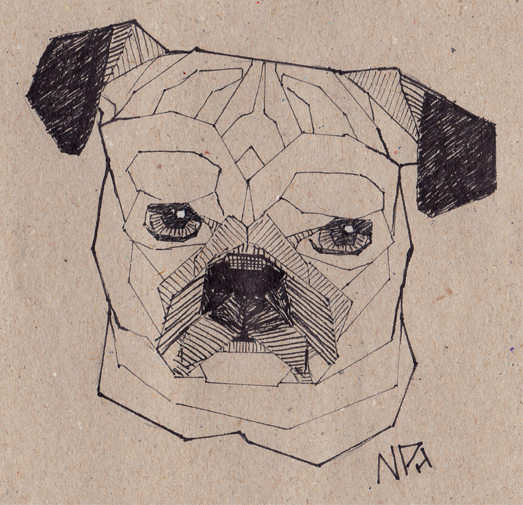 Geometric Pug