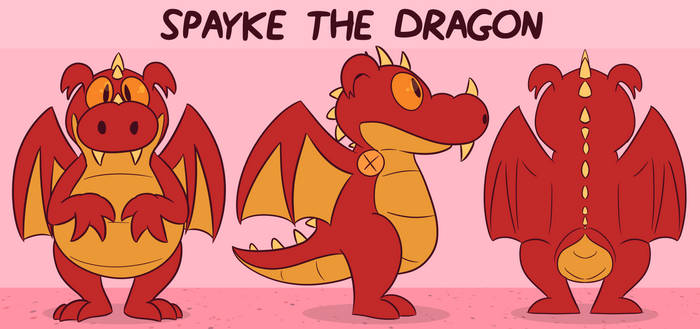 Spayke the dragon