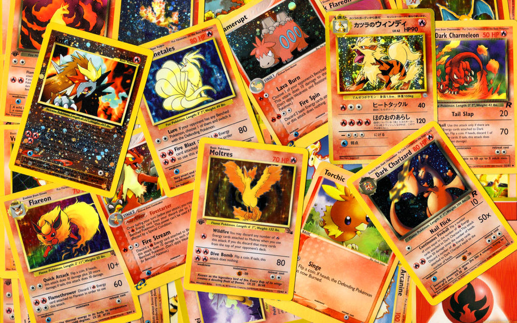 Fire Pokemon Cards by TheEmerald on DeviantArt