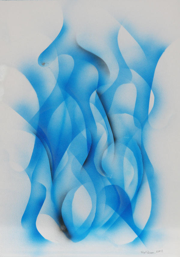 Blue Flames by akimamaklav
