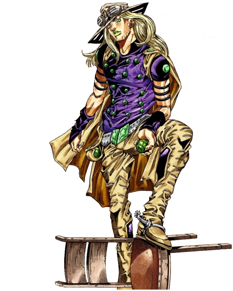 Gyro Ripelli Gyro Zeppeli (1) Full Render by Mauri7super on DeviantArt