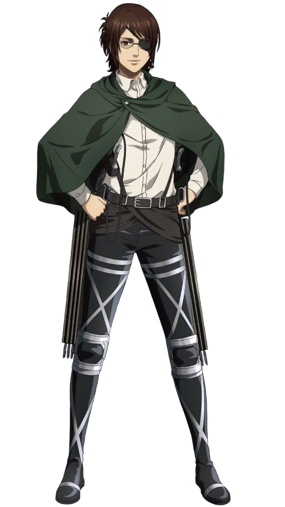 Hange Zoe Full Render by Mauri7super on DeviantArt