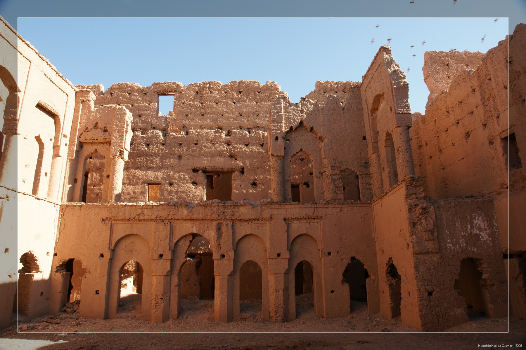 Abandonned castle in Marroco