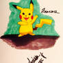 Pikachu in sharpie