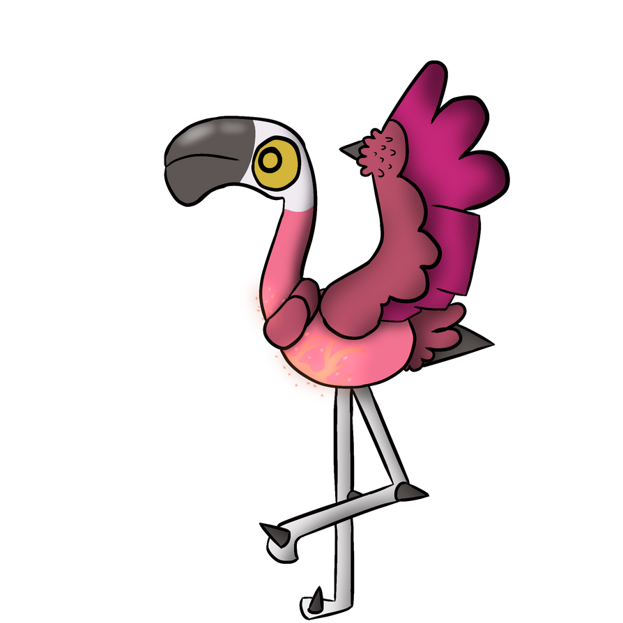 Flamigo redesign by Andrew7119 on DeviantArt
