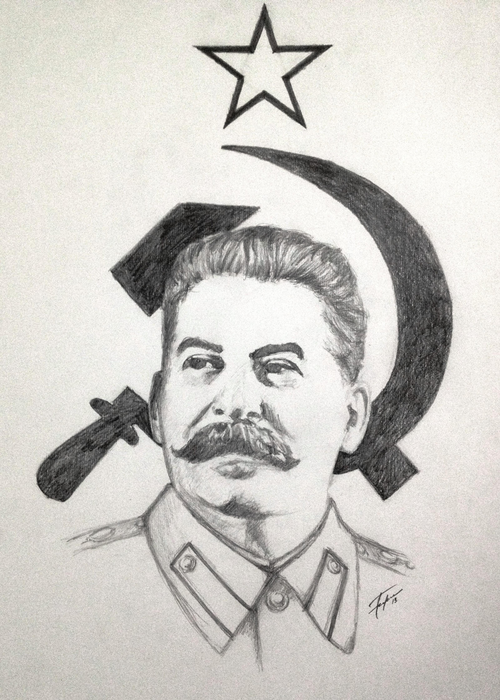 Joseph Stalin by rileyandersen on DeviantArt