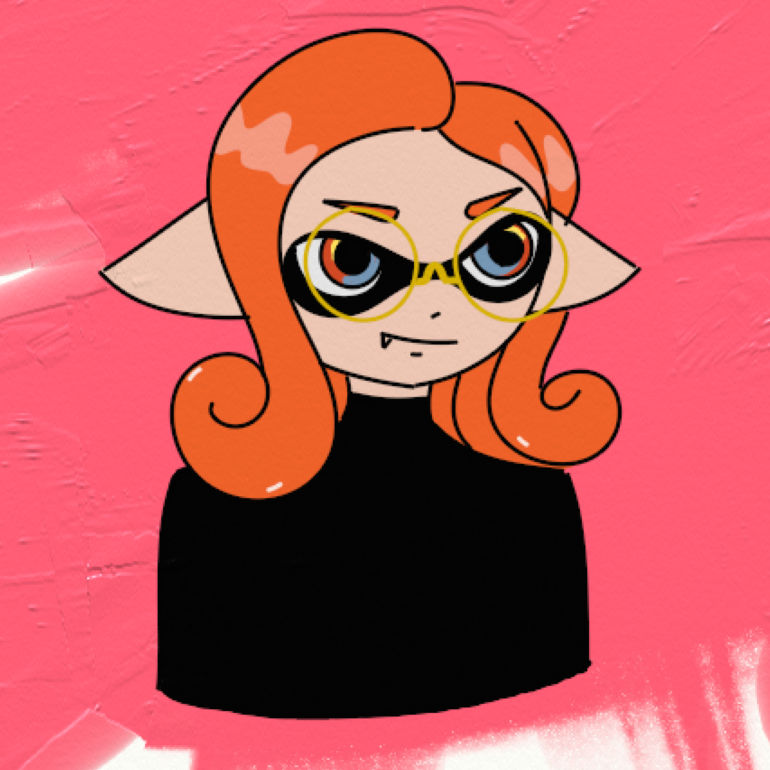 Splatoon Ink Sign Splatoon inking with glasses by Silver-Silverknight on DeviantArt